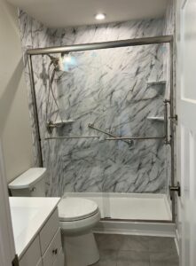 new shower after a makeover